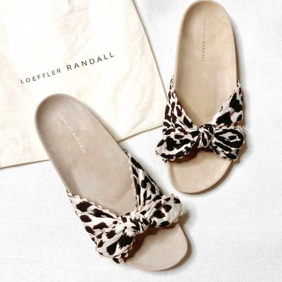 Loeffler Randall Shoes - Loeffler Randall cheetah print slide